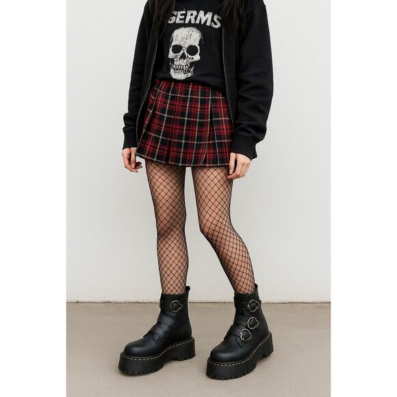 Dr. Martens Black Platform Buckle Boots | Emo Grunge Alt-Girl Y2K Punk | Size - Picture 1 of 10